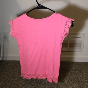Carters Kids Pink T-Shirt Size - M